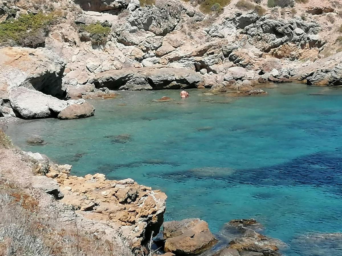 Coin De Paradis Vue Dominante Sur Mer, Montagne Et Tour Genoise Avec Jacuzzi Pino Exterior foto